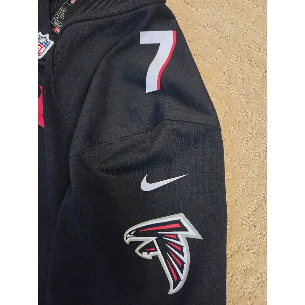 Nike Bijan Robinson Jersey Black Size Youth XL XLarge Atlanta Falcons